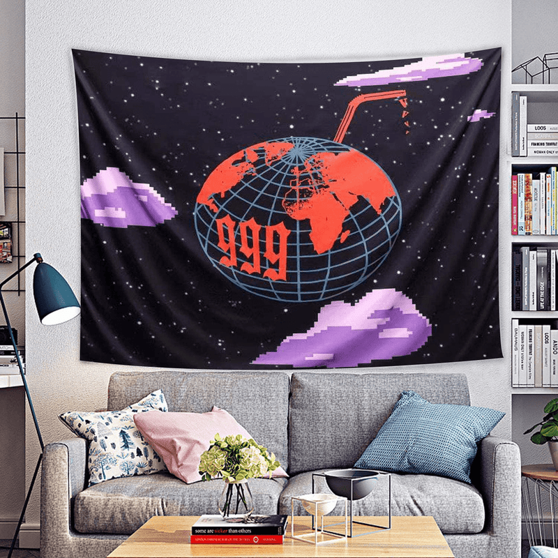 999 Tapestry Wall Hanging Tapestries 3D Boutique Art tapestry Colorful Cute Wall Blanket Interior Home Decorations for Living Room Bedroom Dorm Decor (51.2 x 59.1 Inch) Home & Garden > Decor > Artwork > Decorative TapestriesHome & Garden > Decor > Artwork > Decorative Tapestries LIMEI   