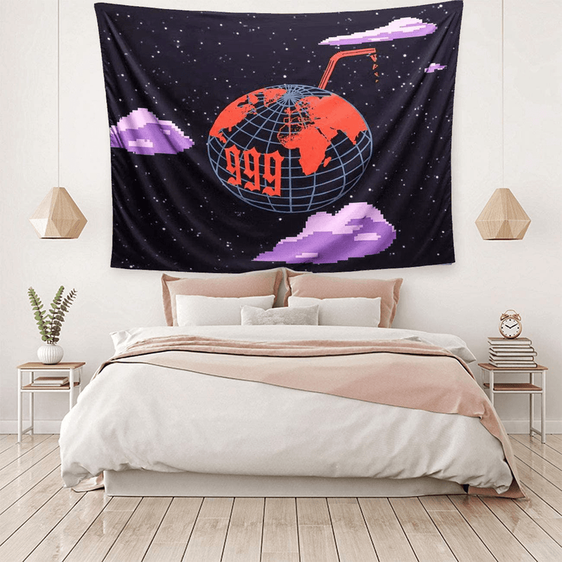 999 Tapestry Wall Hanging Tapestries 3D Boutique Art tapestry Colorful Cute Wall Blanket Interior Home Decorations for Living Room Bedroom Dorm Decor (51.2 x 59.1 Inch) Home & Garden > Decor > Seasonal & Holiday Decorations& Garden > Decor > Seasonal & Holiday Decorations LIMEI   