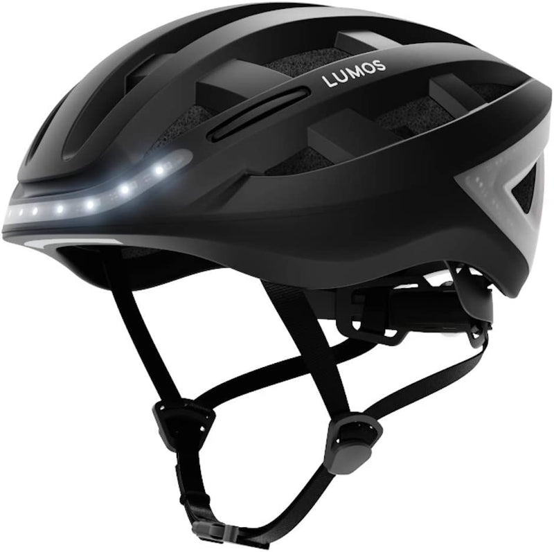 Lumos Kickstart Smart Bike Helmet | Front and Back LED Lights with Turn Signals | Road Bicycle Helmets for Adults: Men, Women (Without MIPS) Sporting Goods > Outdoor Recreation > Cycling > Cycling Apparel & Accessories > Bicycle Helmets Lumos   