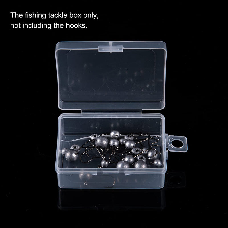 Goture 4Pcs Fishing Tackle Box Organizer Small Fishing Lure Hook Storage Box Clear Accessory Storage Case Container Sporting Goods > Outdoor Recreation > Fishing > Fishing Tackle Goture   