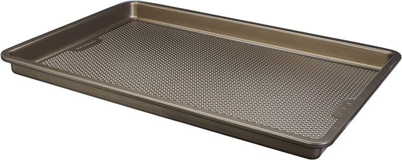 Good Cook 5506 Aluminized Steel, Diamond-Infused Non-Stick Coated Textured Bakeware, Medium Cookie Sheet, Champagne Pewter Home & Garden > Kitchen & Dining > Cookware & Bakeware GoodCook Cookie Sheet 18 x 13" 