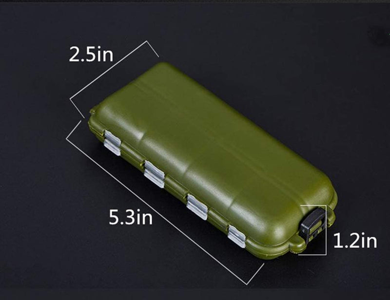 Toasis Small Fishing Tackle Box Hooks Swivels Sinkers Float Stops Storage Container Sporting Goods > Outdoor Recreation > Fishing > Fishing Tackle Beihai Global Enterprise Co., Ltd   