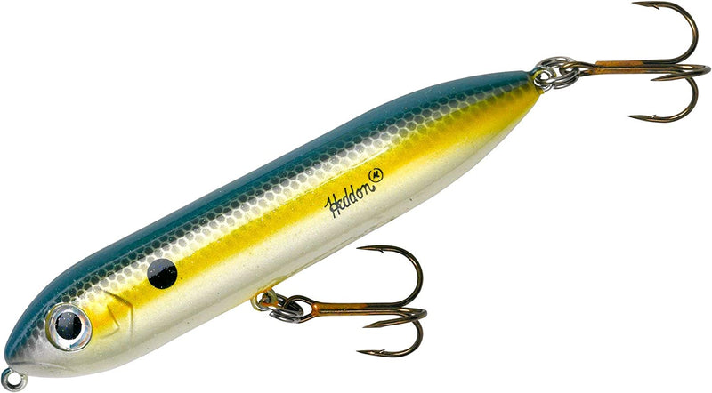 Heddon Super Spook Topwater Fishing Lure for Saltwater and Freshwater Sporting Goods > Outdoor Recreation > Fishing > Fishing Tackle > Fishing Baits & Lures Pradco Outdoor Brands Foxy Shad Super Spook Jr (1/2 oz) 