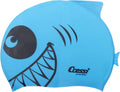 Cressi Silicone Patterned Junior Swimming Cap - Comfortable, Stylish, and Easy to Wear Sporting Goods > Outdoor Recreation > Boating & Water Sports > Swimming > Swim Caps Cressi Light Blue Uni 