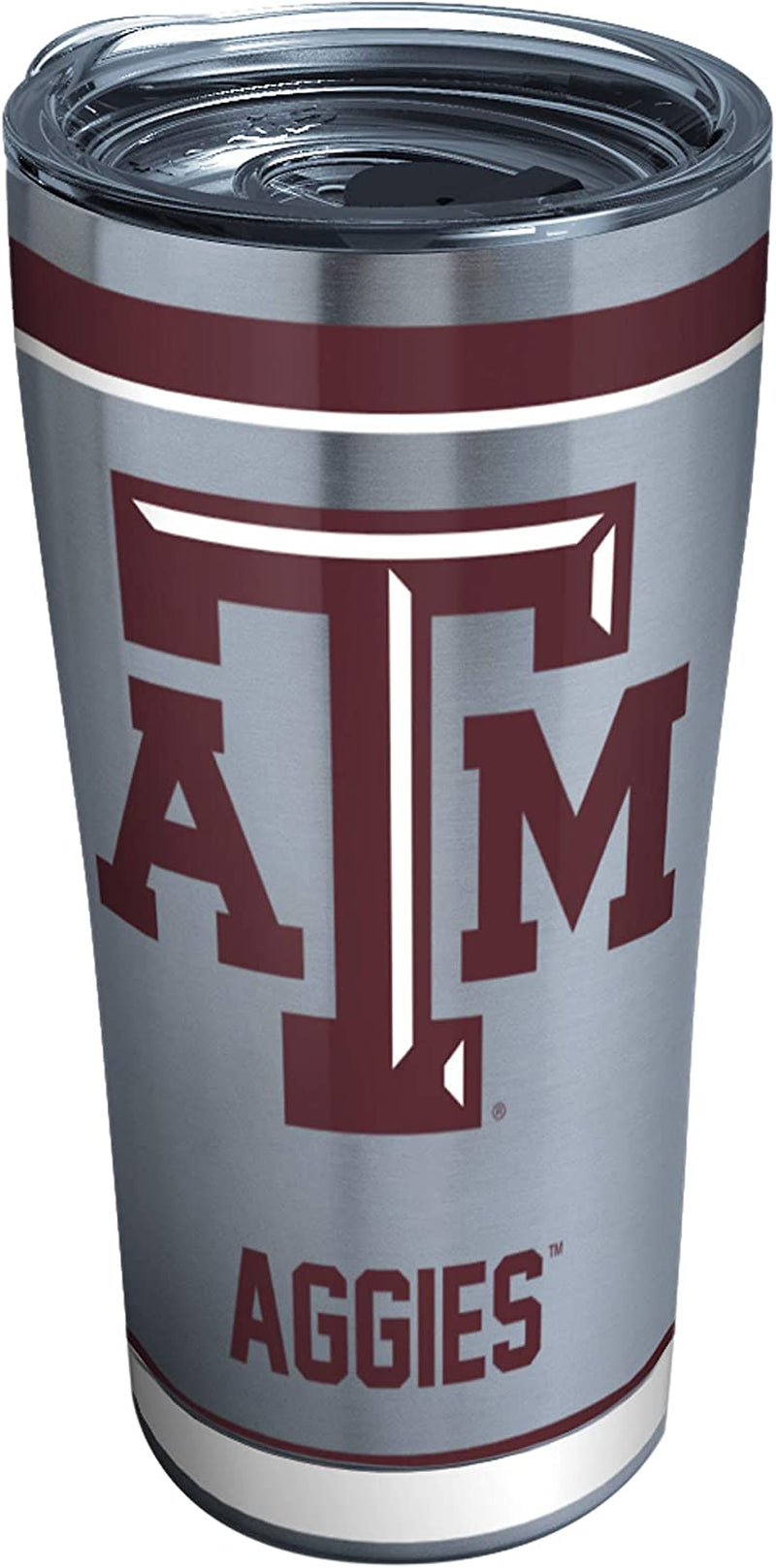 Tervis Triple Walled Texas A&M University Aggies Insulated Tumbler Cup Keeps Drinks Cold & Hot, 30Oz - Stainless Steel, Tradition Home & Garden > Kitchen & Dining > Tableware > Drinkware Tervis 1 Count (Pack of 1)  