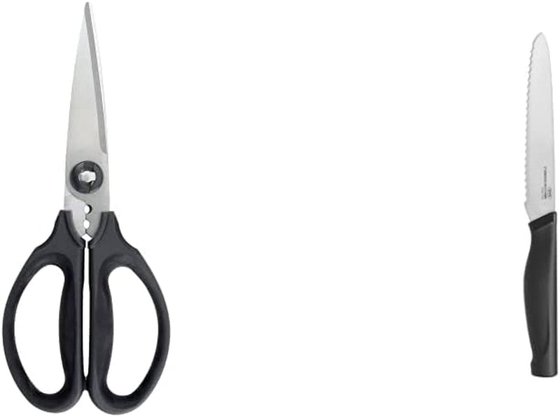 OXO Good Grips Multi-Purpose Kitchen and Herbs Scissors Home & Garden > Kitchen & Dining > Kitchen Tools & Utensils OXO Scissors + Knife  