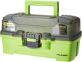 Plano One, Two, and Three Tray Tackle Box Sporting Goods > Outdoor Recreation > Fishing > Fishing Tackle PLANO MOLDING COMPANY Green/Black One-Tray 