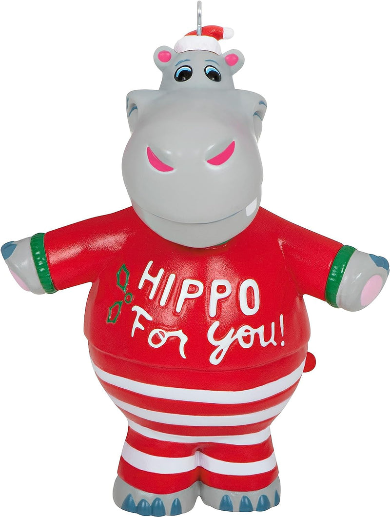 Hallmark Keepsake Christmas Ornament 2023, I Want a Hippopotamus for Christmas Musical, Gifts for Kids  HALLMARK KEEPSAKE   