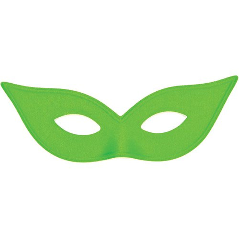 Satin Harlequin Mask Adult Halloween Accessory Apparel & Accessories > Costumes & Accessories > Masks Generic Green  