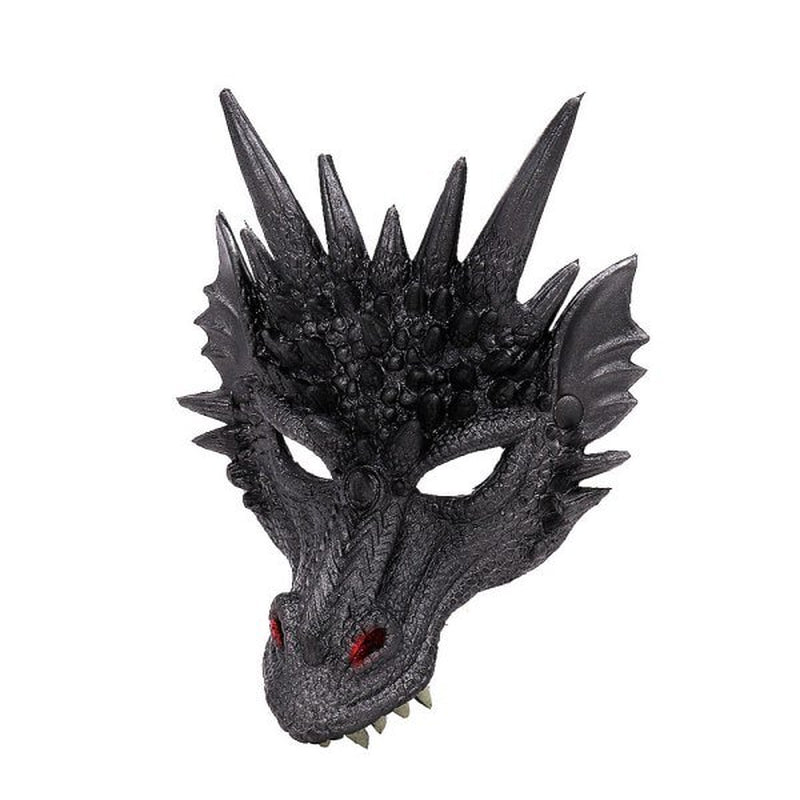 Cosplay Masquerade Face Mask Dragon Mask Cosplay Costume Christmas Halloween Carnival Party for Men Women Apparel & Accessories > Costumes & Accessories > Masks EFINNY   