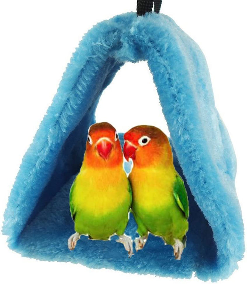 Jtshy Bird Nest House Hut Hammock, Cage Toy for Parrot Budgies Parakeet Cockatiels Cockatoo Conure Lovebird Finch Diamond Doves (Real Color) (Basic) Animals & Pet Supplies > Pet Supplies > Bird Supplies > Bird Toys Keersi   
