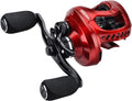Kastking Megajaws Baitcasting Fishing Reel, New Automag Dual Braking System Baitcaster Fishing Reel, Only 6.7Oz, 17.64 Lbs Carbon Fiber Drag, 11+1 Shielded BB, High Speed 5.4:1 to 9.1:1 Gear Ratios Sporting Goods > Outdoor Recreation > Fishing > Fishing Reels KastKing B:Right Handed-Predator Red-9.1:1  
