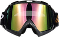 June Sports Motocross Goggles ATV Dirt Bike Racing Goggle Bendable, Adjustableadults' Cycling Skiing KG27 Sporting Goods > Outdoor Recreation > Cycling > Cycling Apparel & Accessories June Sports Black-tinted Lens  