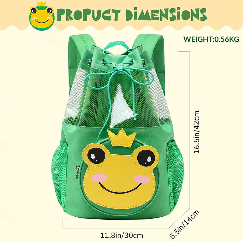Mygreen Kids Toddler Gym Drawstring Bag Cute Cartoon Zoo Animals Swim Bag Sports Backpack Home & Garden > Household Supplies > Storage & Organization mygreen trade   