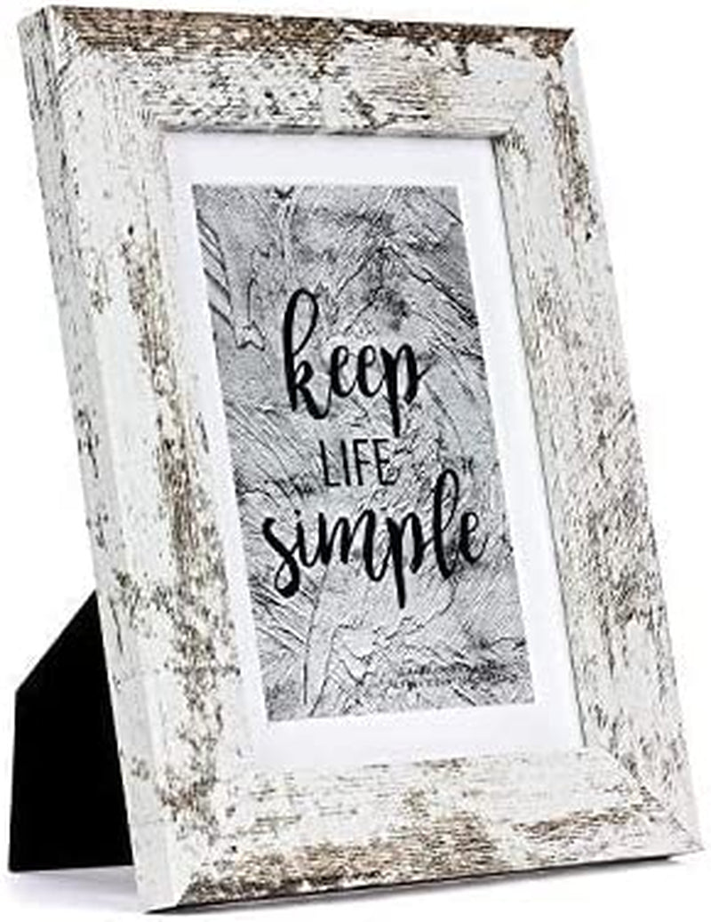 Kennethan 11X14 White Picture Frame - Made to Display Pictures 8X10 with Mat or 11X14 without Mat - Wide Molding - Wall Mounting Material Included… Home & Garden > Decor > Picture Frames kennethan Rotten White 5x7-1Pack 