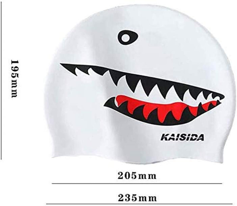 KAISIDA 2 Pack Silicone Swimming Cap, Swim Caps Bathing Cap to Keep Your Hair Dry Fit for Men & Women Adult Youth Sporting Goods > Outdoor Recreation > Boating & Water Sports > Swimming > Swim Caps KAISIDA   