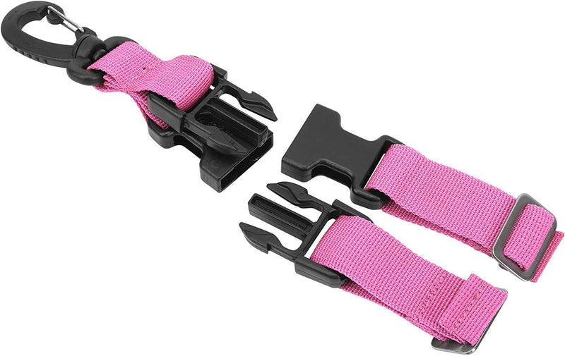 Keeper Strap, Lightweight Practical Nylon Buckle Belt, Diving Equipment Snorkeling Toolsnorkeling Tool for Diving Snorkeling Sporting Goods > Outdoor Recreation > Boating & Water Sports > Swimming Ruining pink  