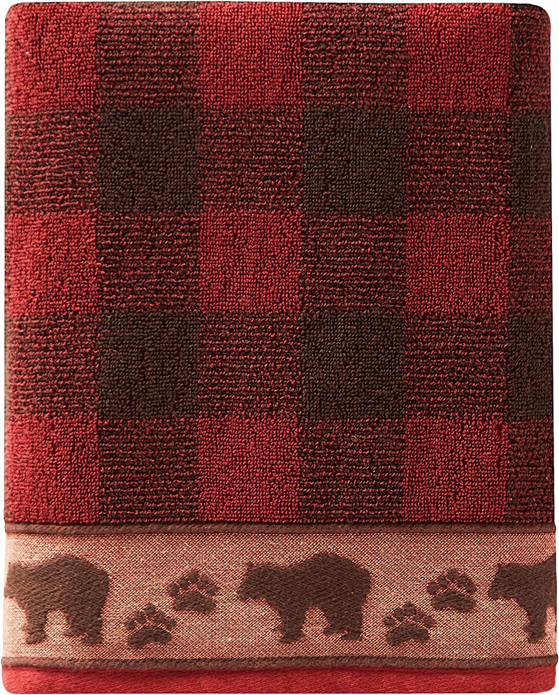 SKL Home by Saturday Knight Ltd. Sundance Bath Towel, Red Home & Garden > Linens & Bedding > Towels Saturday Knight Ltd Bath Towel  