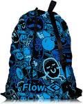 Flow Mesh Gear Bag - Drawstring Swim Bags for Swimming Equipment Available in 8 Awesome Designs Sporting Goods > Outdoor Recreation > Boating & Water Sports > Swimming Flow Swim Gear Beat Street  