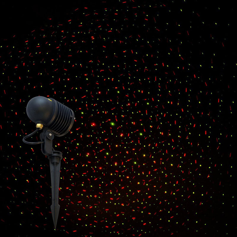 Gardenhome Hg3101 Waterproof Laser Red and Green Star Projector Indoor Outdoor Mood Light for Valentine'S Day, Hg3101, Black Home & Garden > Decor > Seasonal & Holiday Decorations Aspectek   
