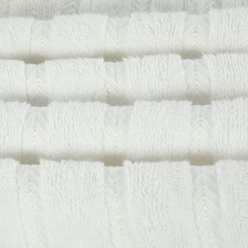 Comfort Realm Ultra Soft Towel Set, Combed Cotton 600 GSM 100 Percent Cotton (White, 1 Bath Sheet) Home & Garden > Linens & Bedding > Towels Comfort Realm   
