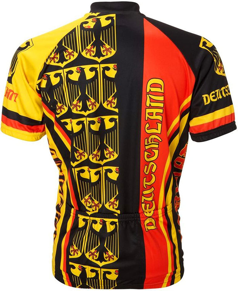 World Jerseys Germany Deutschland Cycling Jersey Sporting Goods > Outdoor Recreation > Cycling > Cycling Apparel & Accessories World Jerseys   