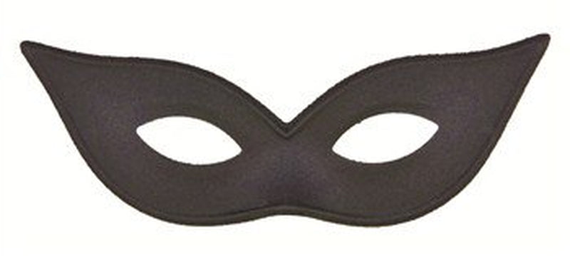 Satin Harlequin Mask Adult Halloween Accessory Apparel & Accessories > Costumes & Accessories > Masks Generic Multi  
