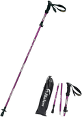 A ALAFEN Aluminum Collapsible Ultralight Travel Trekking Hiking Pole for Men and Women Sporting Goods > Outdoor Recreation > Camping & Hiking > Hiking Poles A ALAFEN Purple 1 PC(1 Pole) 