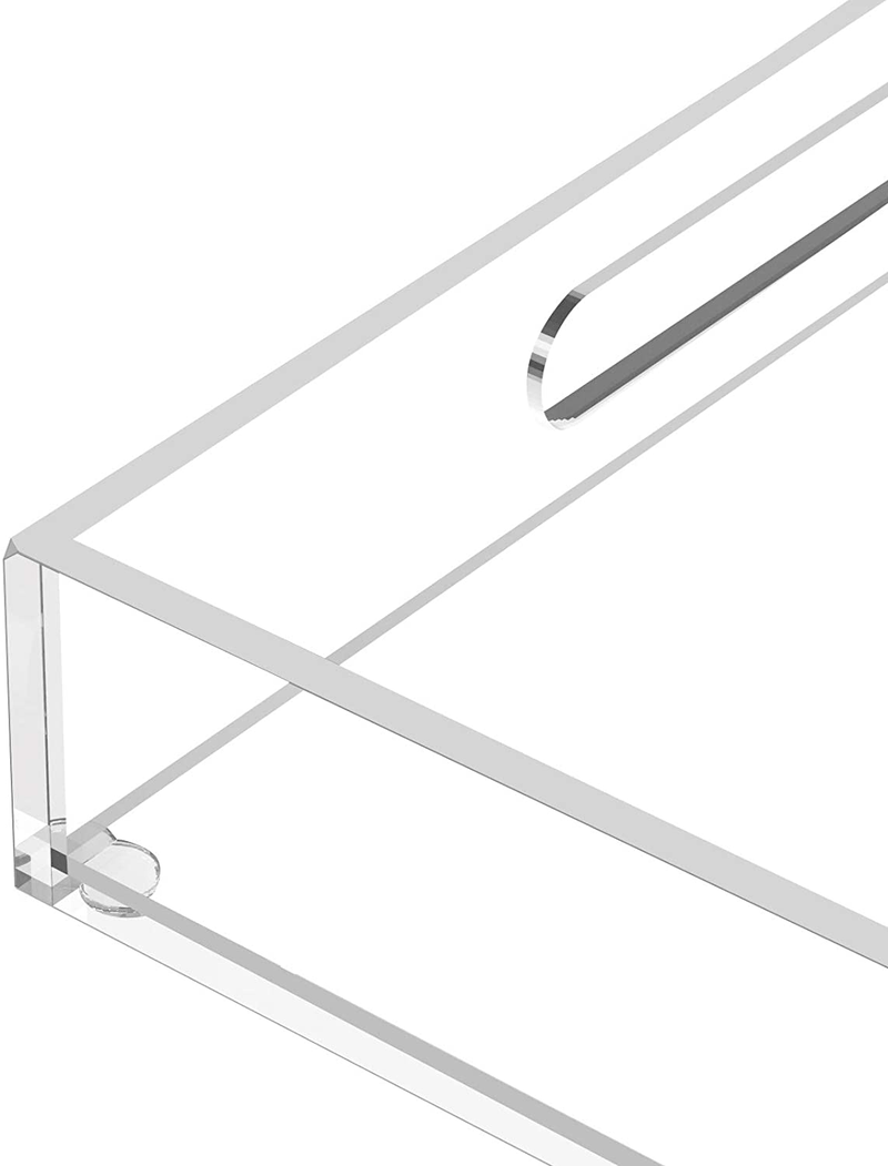 A-Lighting Acrylic Serving Tray, 12"x16", clear