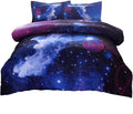 A Nice Night Galaxy Bedding Sets Outer Space Comforter 3D Printed Space Quilt Set Twin Size,For Children Boy Girl Teen Kids - Includes 1 Comforter, 2 Pillow Cases Home & Garden > Linens & Bedding > Bedding A Nice Night Blue Twin 