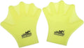 Eaarliyam Webbed Gloves, Swimming Paddles Aquatic Full Finger Hand Flippers, for Diving Surfing Training Yellow 1Pair Sporting Goods > Outdoor Recreation > Boating & Water Sports > Swimming > Swim Gloves Eaarliyam Yellow  