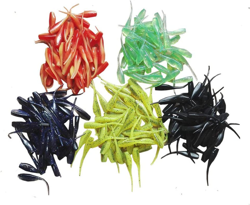 East Rain Colorful Sexy Tail Tadpole Soft Baits Suitable for All Fishing Rigs( Pvc/1.97Inch/0.04Oz/50Pcs of Package/5 Colors Options) Sporting Goods > Outdoor Recreation > Fishing > Fishing Tackle > Fishing Baits & Lures China ERJXSQ01-05-250pcs  
