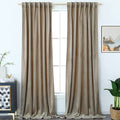 Timeper Mauve Velvet Curtains 84 Inches - Home Decoration Soft Flannel Wild Rose Luxury Dressing Look for Party / Film Room Thermal Insulated Noise Absorb, Rod Pocket Back Tab, 52 Wx 84 L, 2 Panels Home & Garden > Decor > Window Treatments > Curtains & Drapes Timeper Tuape Back Tab W52 x L120