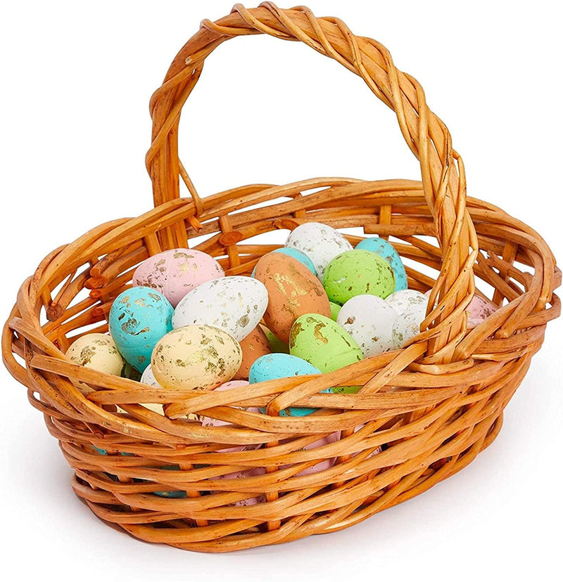 Juvale Foam Easter Eggs for Crafts and Easter Party Decorations, Home Decor (50 Pack) Home & Garden > Decor > Seasonal & Holiday Decorations Juvale   
