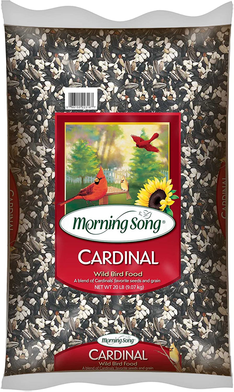 Morning Song 11341 Cardinal Wild Bird Food, 20-Pound Animals & Pet Supplies > Pet Supplies > Bird Supplies > Bird Food Morning Song 20-Pound  