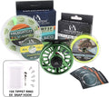 M MAXIMUMCATCH Maxcatch Fly Fishing Reel with Cnc-Machined Aluminum Body Avid Series Best Value - 1/3, 3/4, 5/6, 7/8, 9/10 Weights(Black, Green, Blue) Sporting Goods > Outdoor Recreation > Fishing > Fishing Reels M MAXIMUMCATCH Reel+Line Combo Green 3/4wt 
