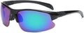 Runspeed Cycling Glasses Eyewear Sports Sunglasses UV400 for Riding Running Sporting Goods > Outdoor Recreation > Cycling > Cycling Apparel & Accessories Runspeed Black/Rainbow  