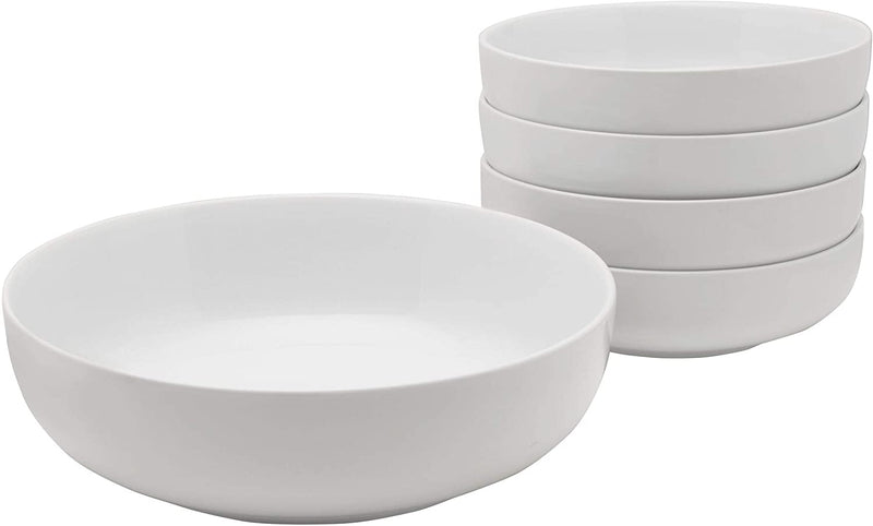 Everyday White by Fitz and Floyd 16 Piece Dinnerware Set, Service for 4 Home & Garden > Kitchen & Dining > Tableware > Dinnerware Lifetime Brands Inc. Pasta Bowl Set  
