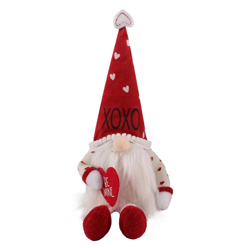 Gnomes Valentine'S Day Decoration, for Valentine'S Day Table Ornament Decor, Valentine'S Gift，Home Table Gnomes Decor, Confession Gift, Gift for Girl/Daughter Home & Garden > Decor > Seasonal & Holiday Decorations Jolly's Red  