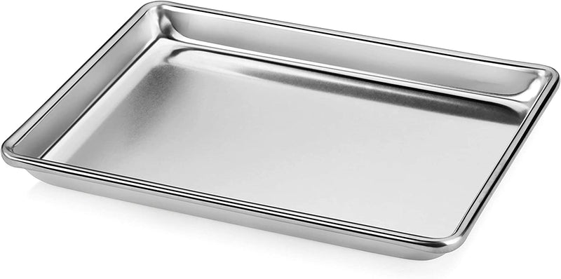 New Star Foodservice 36831 Commercial 18-Gauge Aluminum Sheet Pan, 9 X 13 X 1 Inch (Quarter Size) Home & Garden > Kitchen & Dining > Cookware & Bakeware New Star Foodservice   