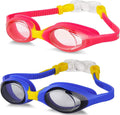 Kids Goggles, Kids Swim Goggles for Boys Girls Swimming Goggles Sporting Goods > Outdoor Recreation > Boating & Water Sports > Swimming > Swim Goggles & Masks TOPLUS Blue + Pink  