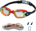 Swim Goggles for Women Men, 2022 Upgrated anti Fog Adult Goggle for Swimming, Water Glasses Sporting Goods > Outdoor Recreation > Boating & Water Sports > Swimming > Swim Goggles & Masks RichHomie 🍑gold🍑  