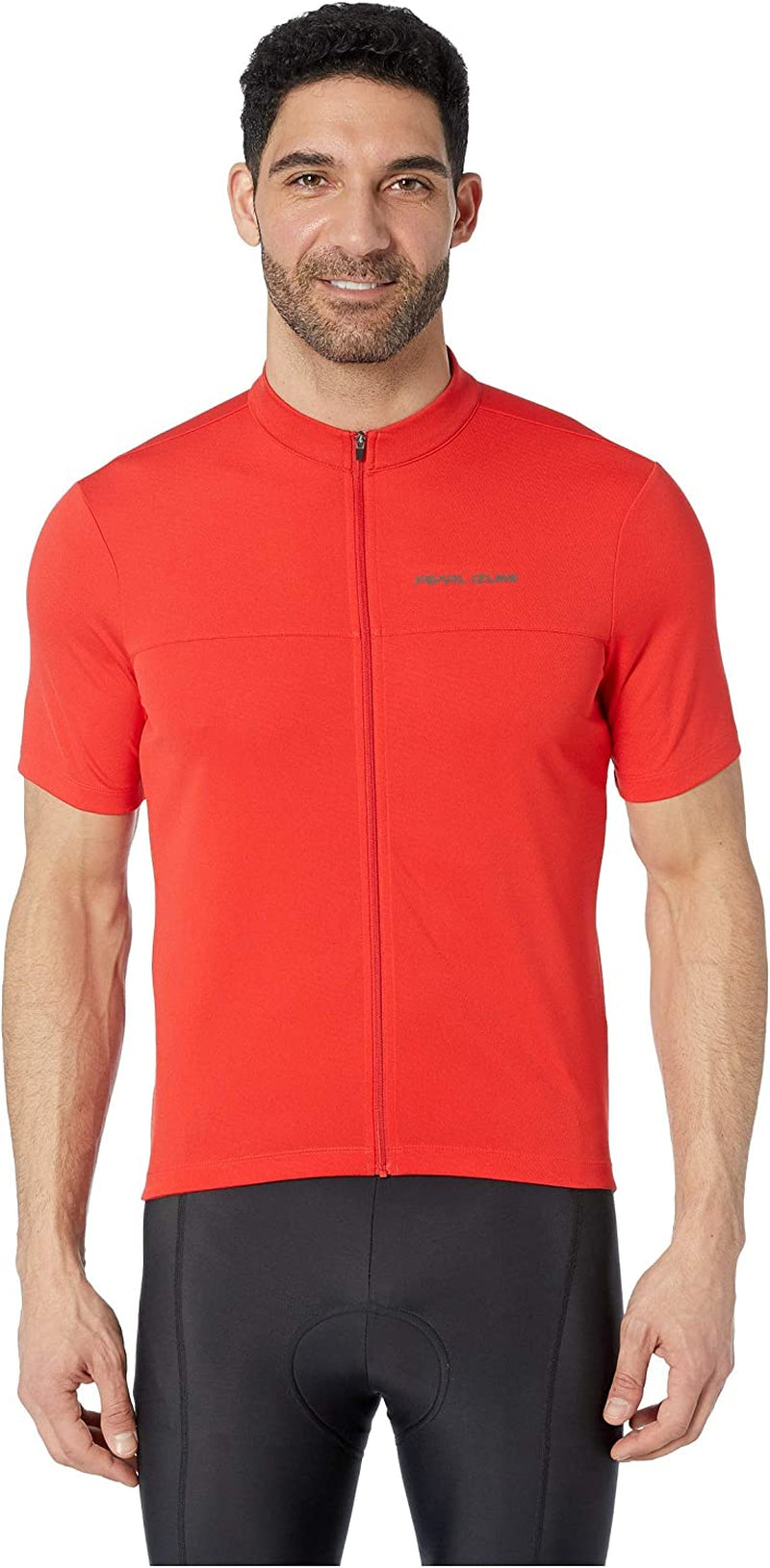 PEARL IZUMI Men'S Short Sleeve Cycling Quest Jersey, Full Length Zipper with Reflective Fabric Sporting Goods > Outdoor Recreation > Cycling > Cycling Apparel & Accessories PEARL IZUMI Torch Red X-Small 