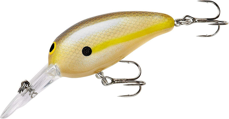 Norman Lures Middle N Mid-Depth Crankbait Bass Fishing Lure, 3/8 Ounce, 2 Inch Sporting Goods > Outdoor Recreation > Fishing > Fishing Tackle > Fishing Baits & Lures Norman Chartreuse Shad  