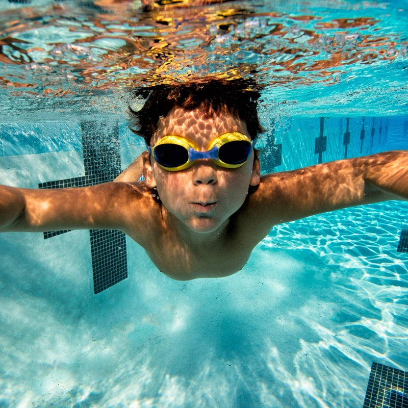 A3 Flex Youth Swim Goggles | Leak-Free, Comfortable, Clear Vision | Stylish for Girls, Boys, Toddlers | Safe and Easy to Use Sporting Goods > Outdoor Recreation > Boating & Water Sports > Swimming > Swim Goggles & Masks A3 Performance   