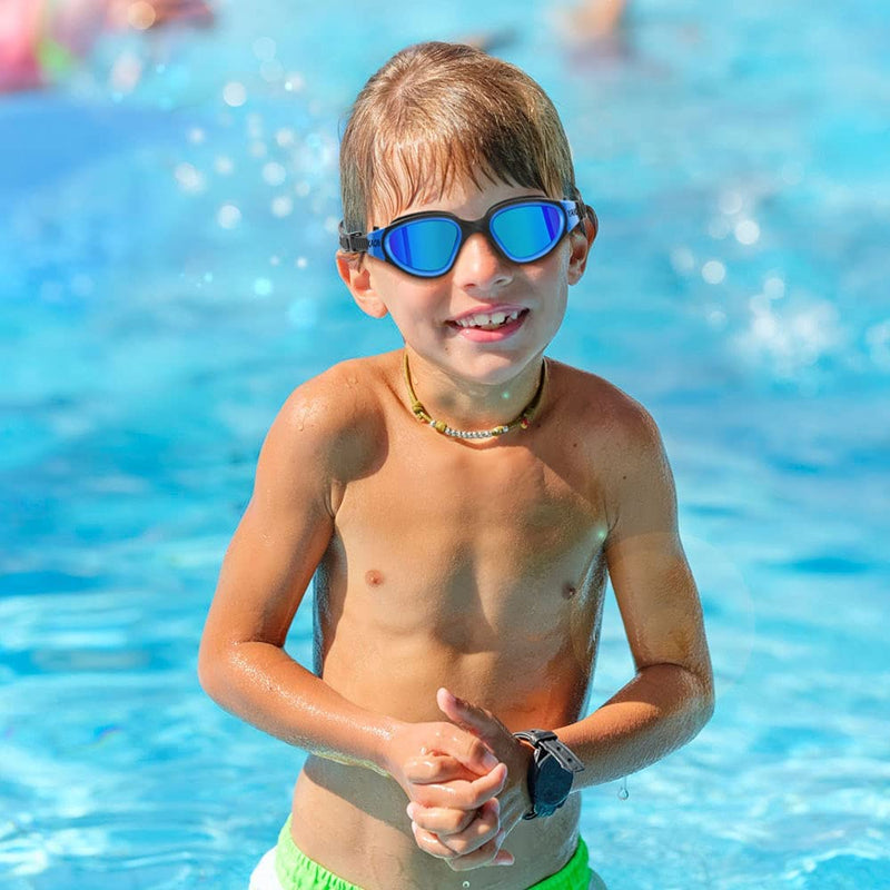 Kids Swim Goggles, YAKAON Polarized Swimming Goggles for Kids Age 6-14 Sporting Goods > Outdoor Recreation > Boating & Water Sports > Swimming > Swim Goggles & Masks YAKAON   