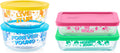 Pyrex 8-Pc Glass Food Storage Container Set, 4-Cup & 3-Cup Decorated round and Rectangle Meal Prep Containers, Non-Toxic, Bpa-Free Lids, Colorful, Disney'S Star Wars Home & Garden > Household Supplies > Storage & Organization Pyrex Minnie Mouse  