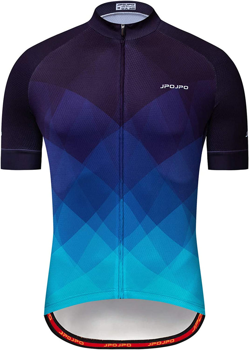 Cycling Jersey Men Bike Tops Sunner Cycle Shirt Short Sleeve Road Bicycle Racing Clothing Sporting Goods > Outdoor Recreation > Cycling > Cycling Apparel & Accessories Weimostar 1013 Tag XXL = Chest 43.3-45.7",Waist 26.7-36.2" 