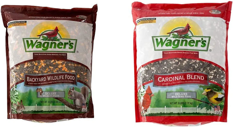 Wagner'S 62046 Backyard Wildlife Food, 8-Pound Bag Animals & Pet Supplies > Pet Supplies > Bird Supplies > Bird Food Wagner's Wildlife Food + Bird Food, 6-Pound  