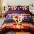 Namoxpa Baseball American Flag Comforter Sets,Baseball Bat and Ball on Foreground of Star-Spangled Banner National Sports,Decorative 3 Piece Bedding Comforter Sets with 2 Pillow Shams, Queen Size Home & Garden > Linens & Bedding > Bedding > Quilts & Comforters Namoxpa Basketball1 Queen 